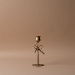 Forged Iron Bow Candle Holder candle holder Creative Co-op (DYA) Small