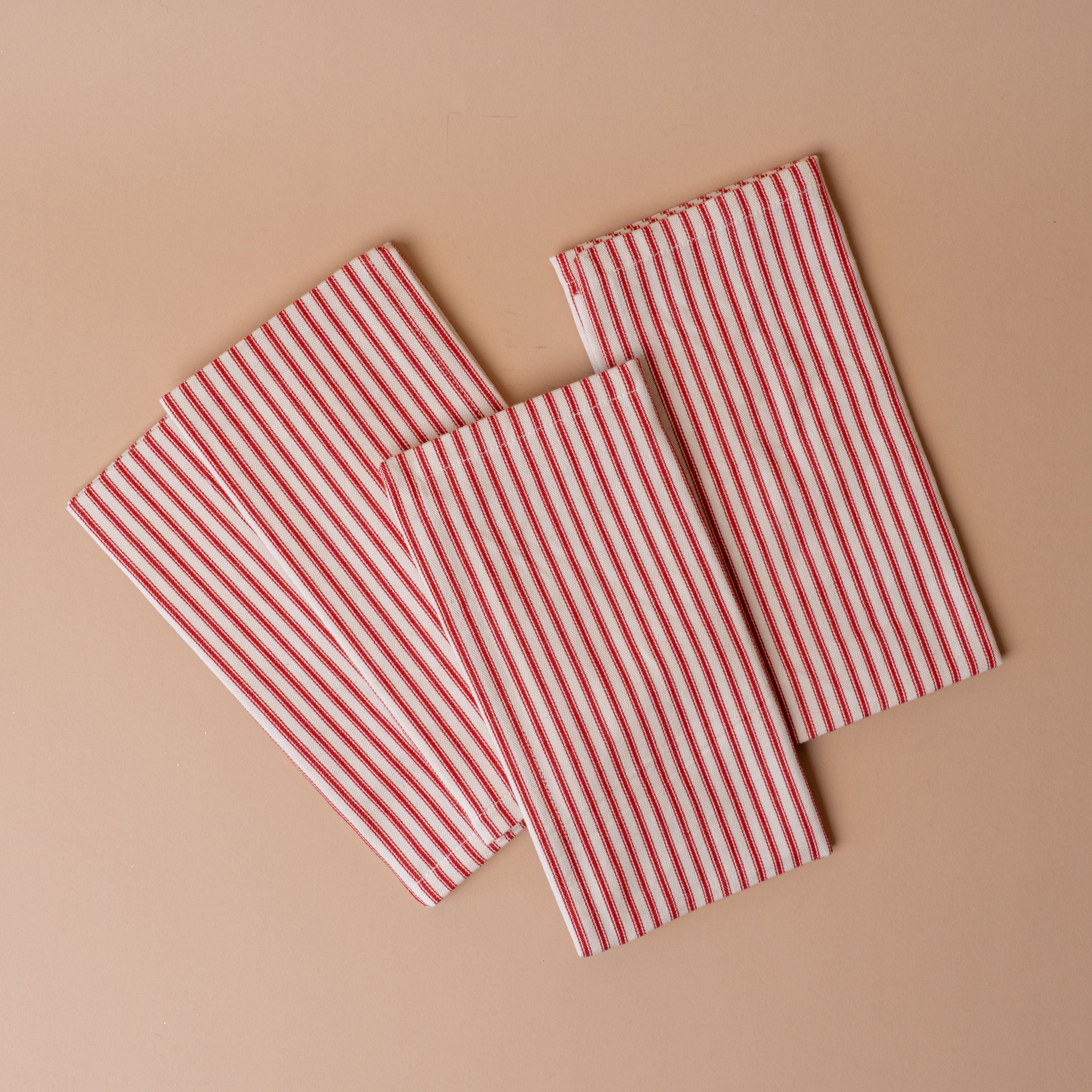 Ticking Stripe Napkin Set – view 2