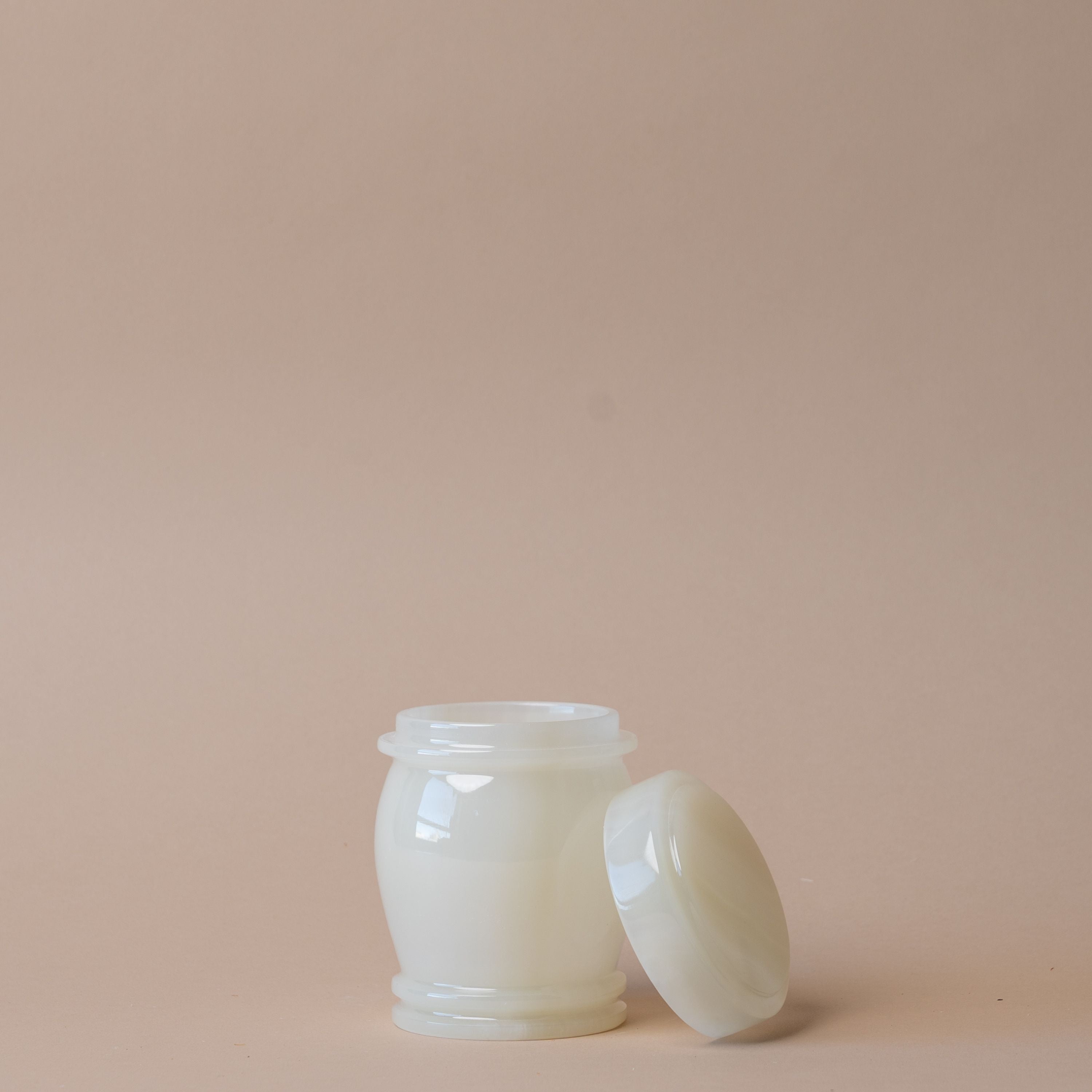 Onyx Jar with Lid storage jar Marigold Market (Faire)