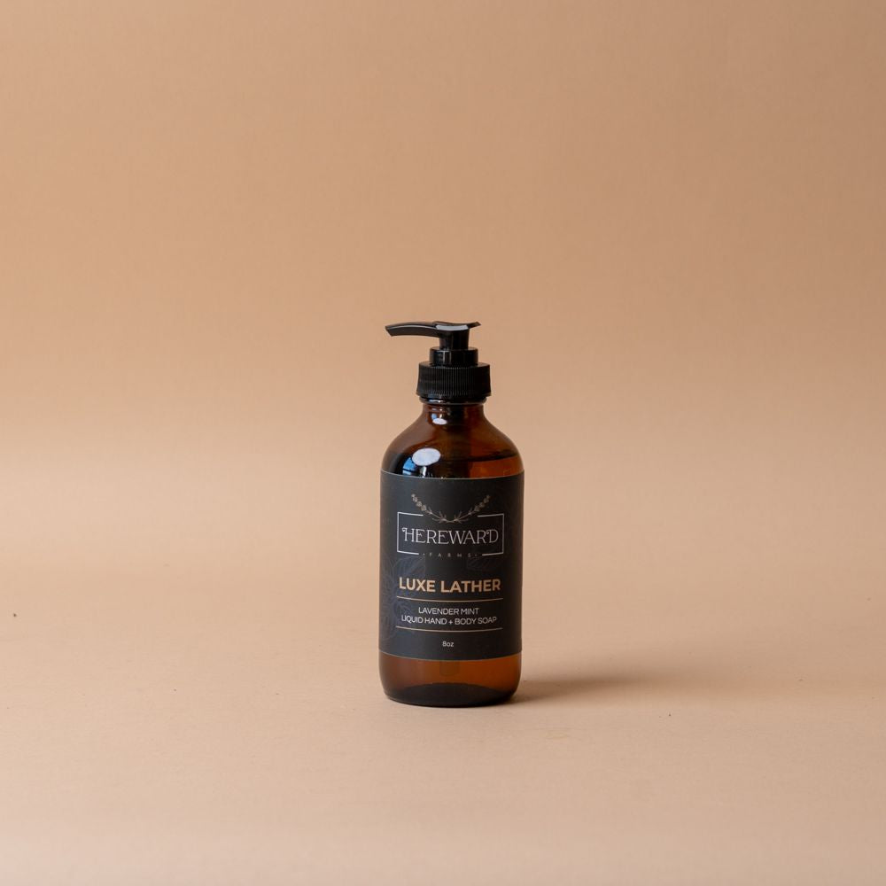 Luxe Lather Hand & Body Soap, Lavender & Mint