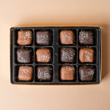 Annies Milk & Dark Chocolate Sea Salt Caramels chocolate ANNIES CHOCOLATES (Faire)