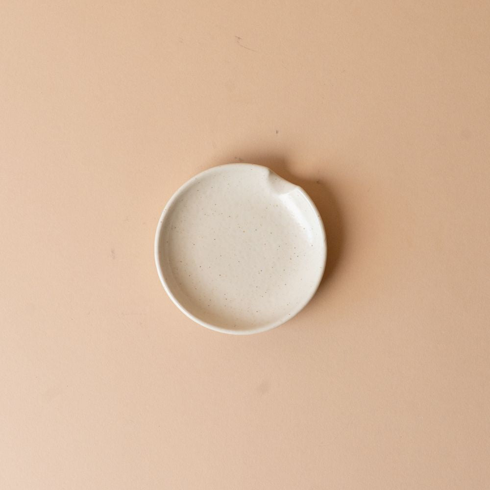 Ceramic Vanilla Spoon Rest spoon rest David Shaw