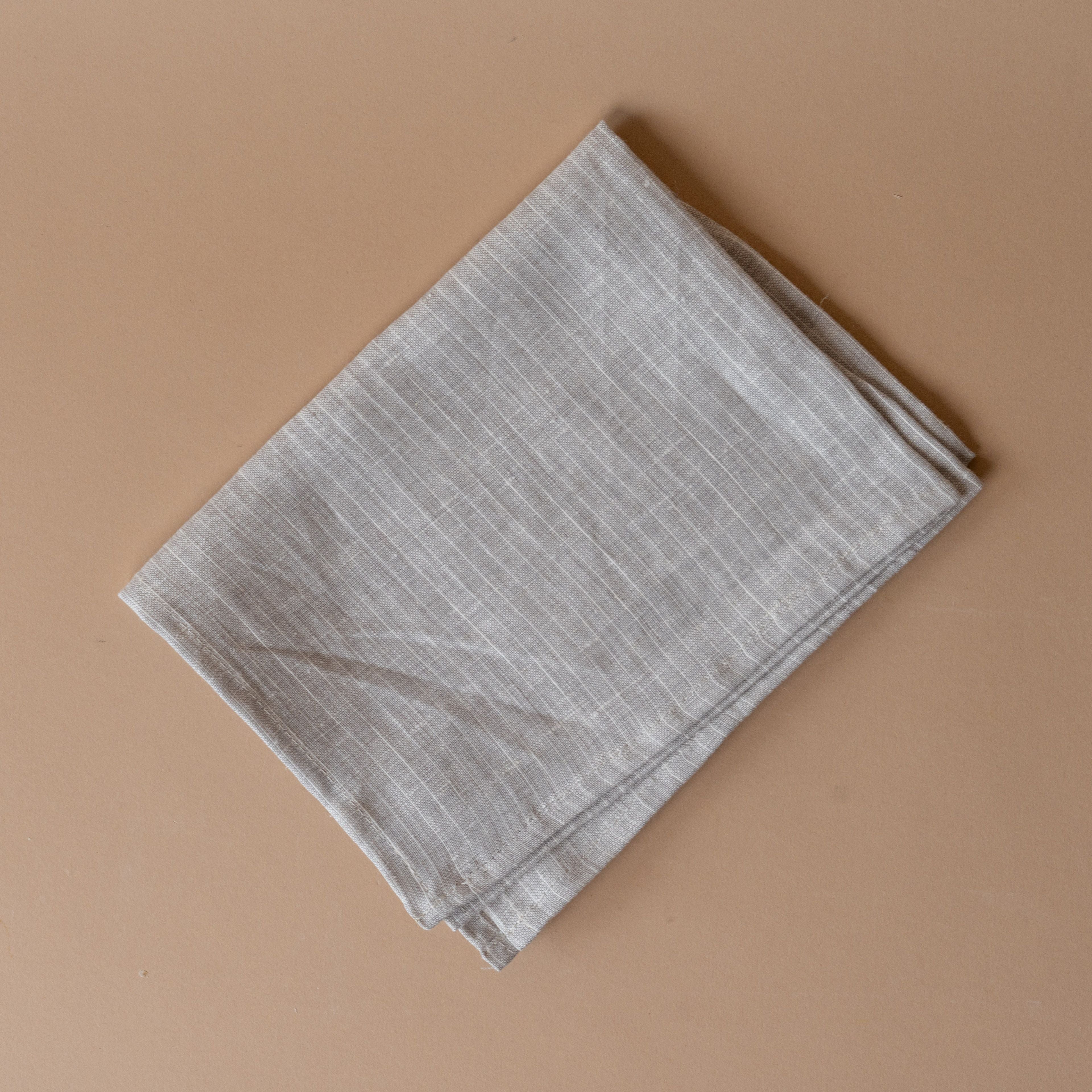 Striped Linen Tea Towel