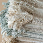 Latte Stripe Hammam Bath Towel - Rug & Weave