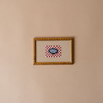 "Two Sardines on a Plate" Framed Original Painting by Melissa Mary Jenkins - Rug & Weave