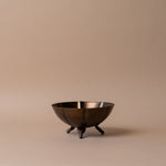 Brass Scallop Footed Bowl bowl Luxe B Co (Faire) Medium
