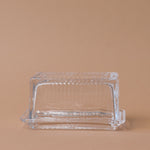 Glass Covered Butter Dish butter dish Abbott Collection