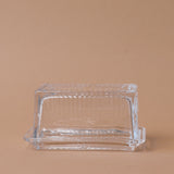 Glass Covered Butter Dish butter dish Abbott Collection