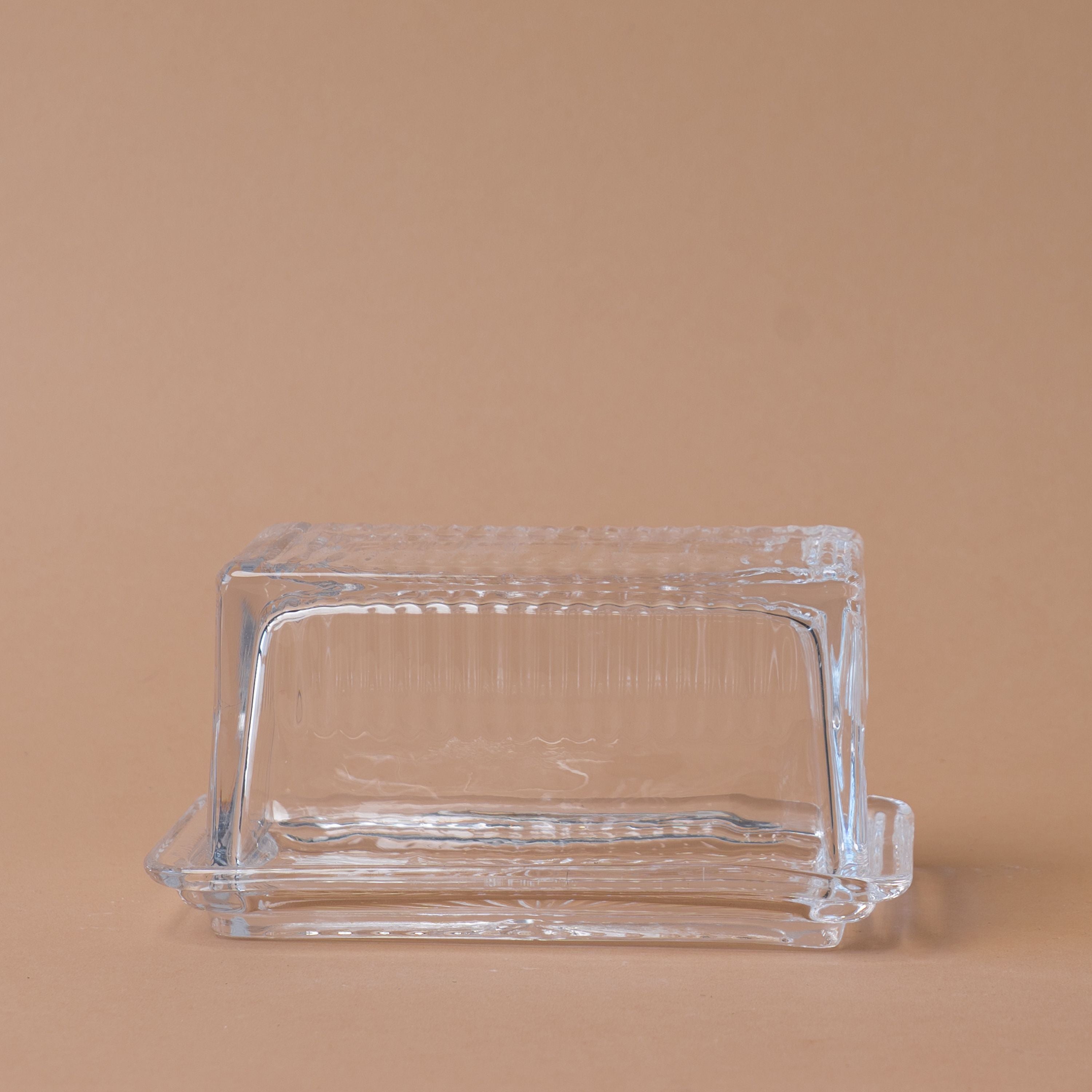 Glass Covered Butter Dish butter dish Abbott Collection
