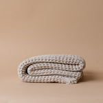 French Waffle Bath Towel bath towel Pokoloko Latte