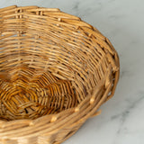 Antique French Wicker Basket