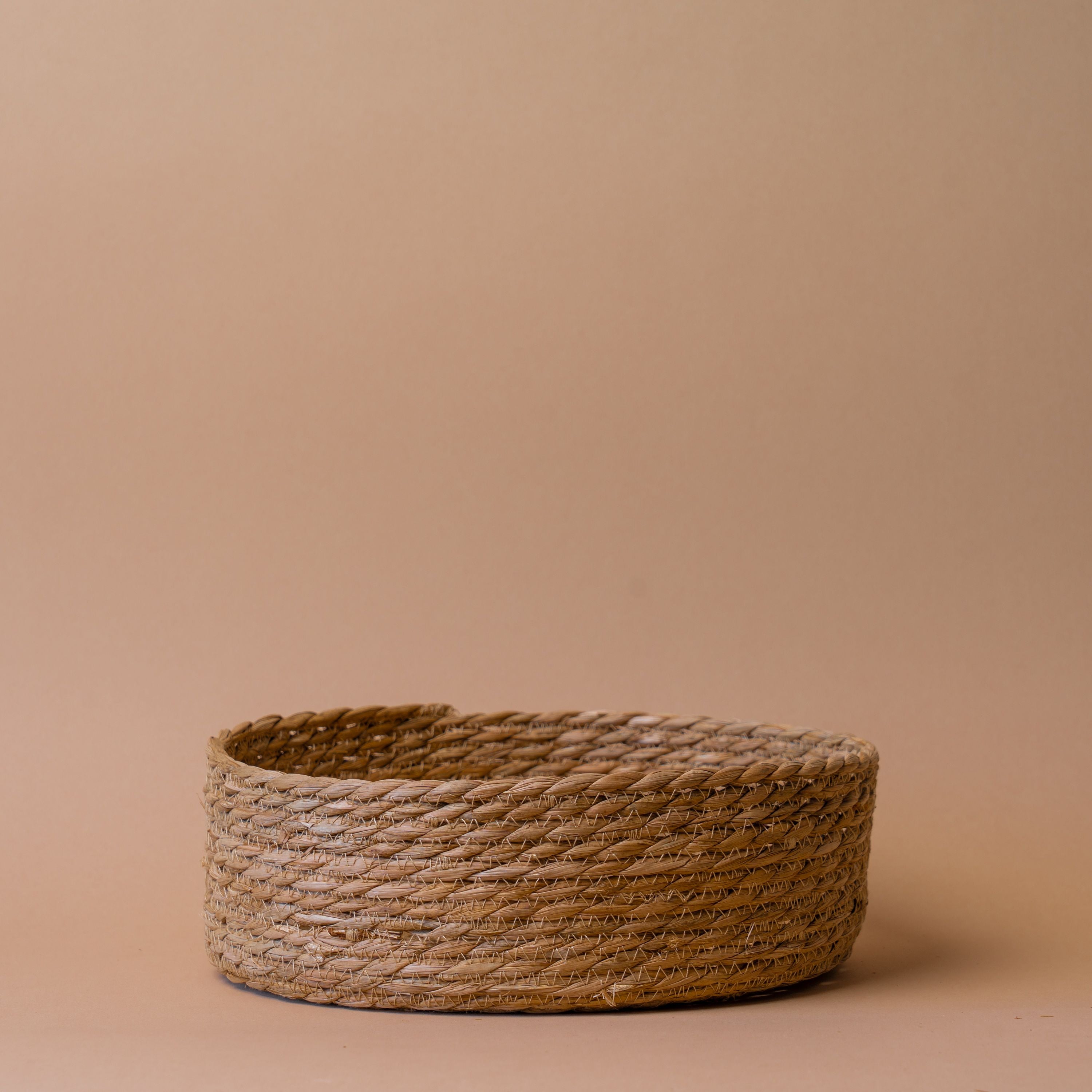 Round Seagrass Basket basket Bacon Basketware (Faire) Medium