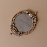 Ornate Silver Vanity Tray dish A&B Home Group Inc. (Faire)