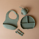 Little One Feeding Set FINNBIRD - gift box Baby Bliss (Faire) Sage