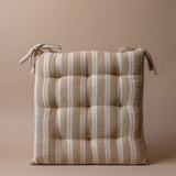 Stripe Cotton Chair Cushion pillow Indaba
