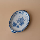 Floral Stoneware Baker