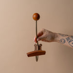 Antique French Coat Hook VINTAGE - hook Hauer Market No. 2