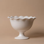 Trifle Bowl with Ruffle Edge - Rug & Weave