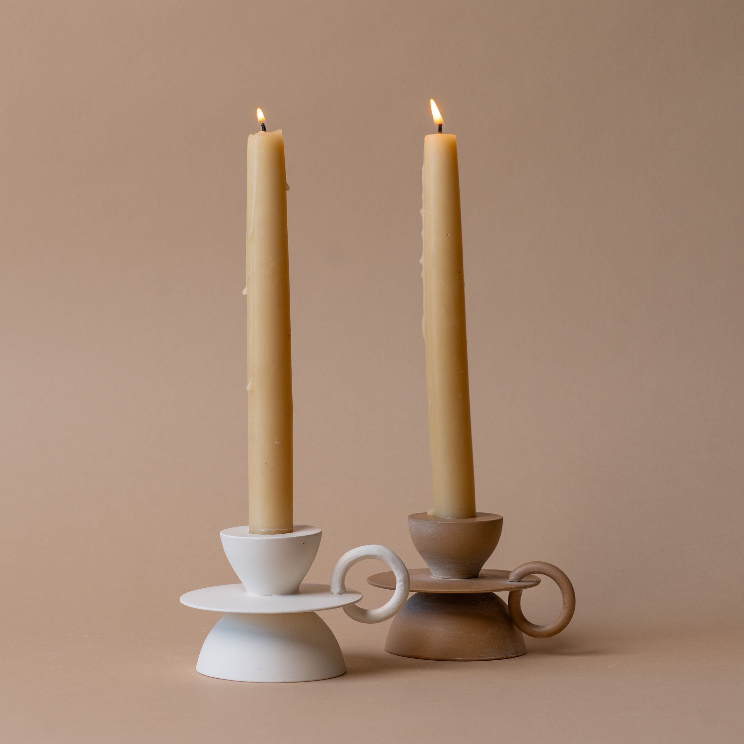 Forged Metal Candle Holder candle holder Indaba