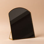 Brass Finish Vanity Mirror vanity mirror Creative Co-op (DYA)