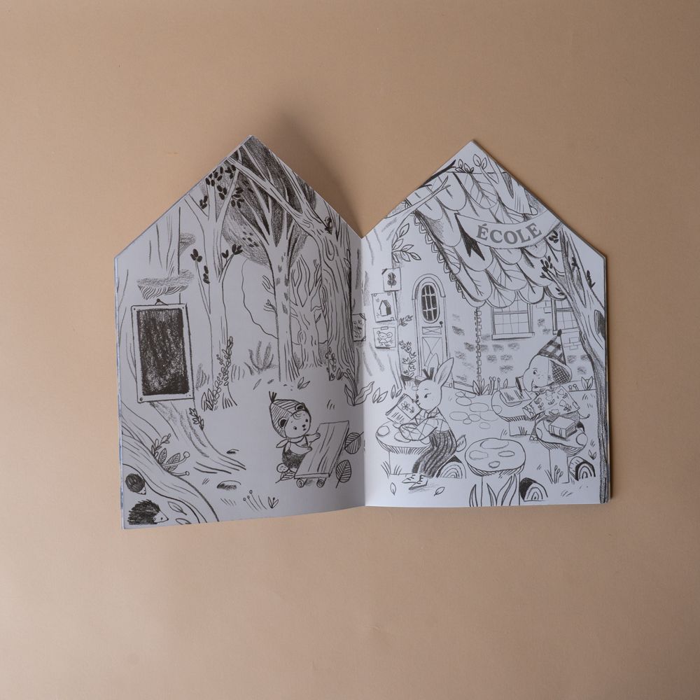 Little Cottage Sticker Book - Rug & Weave