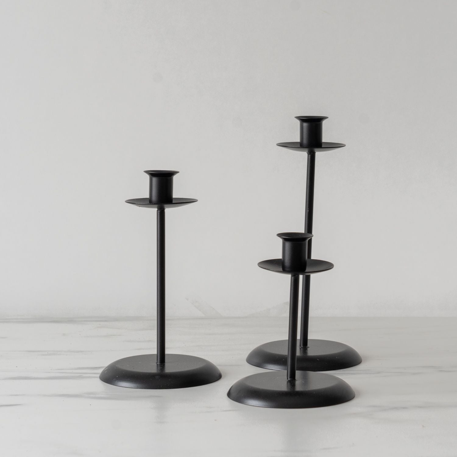 Wrought Iron Taper Candle Holder – view 2