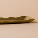 Scallop Tray with Brass Finish tray Papier (Faire)