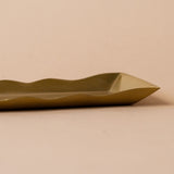 Scallop Tray with Brass Finish tray Papier (Faire)