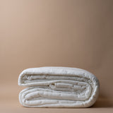 White Quilted Muslin Bedding