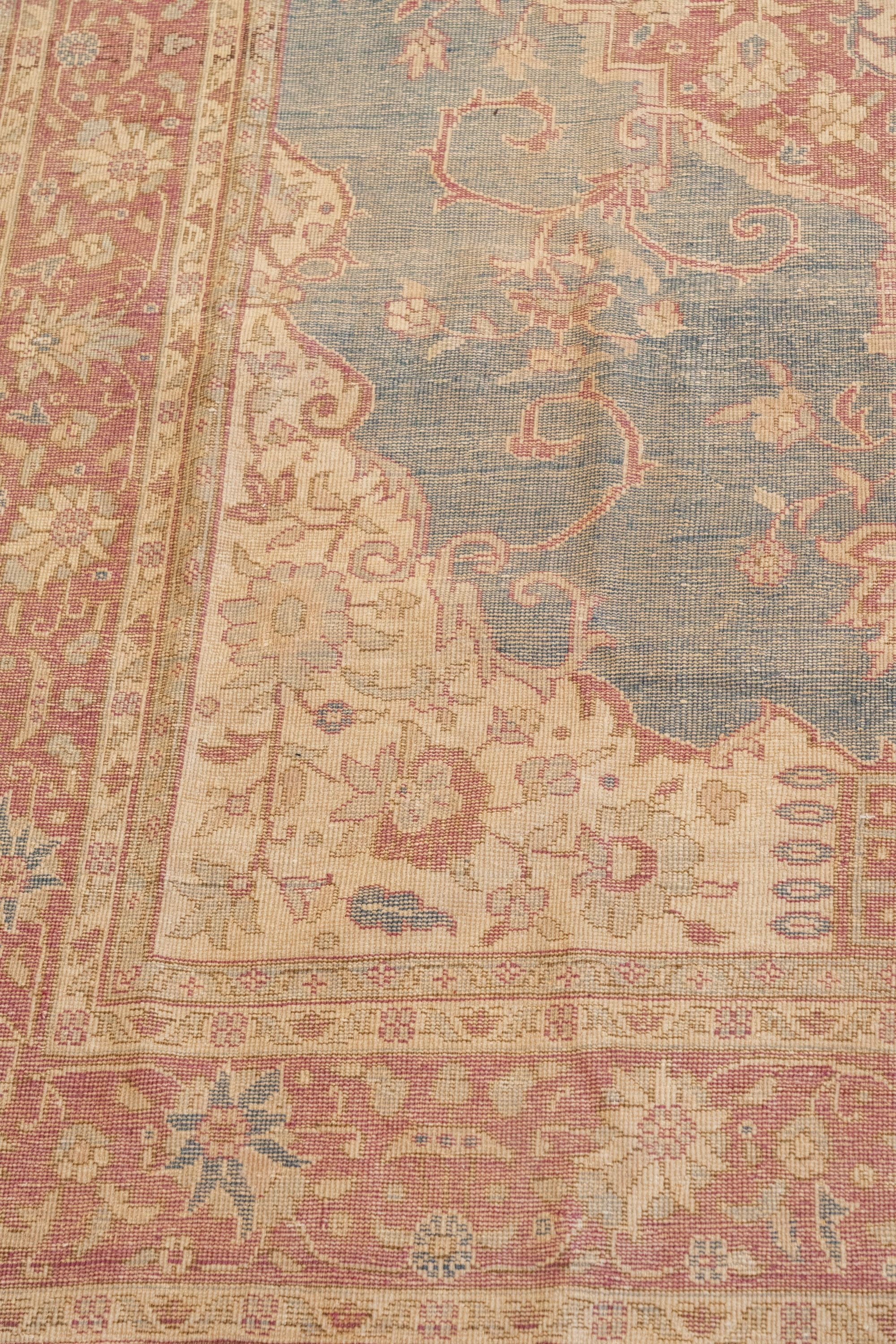 Vintage Turkish Oushak 10'2" x 6'7" VINTAGE - rug Rug & Weave Rugs