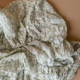 Cotton Crib Sheet FINNBIRD - crib sheet Lulujo (Faire) Botanicals