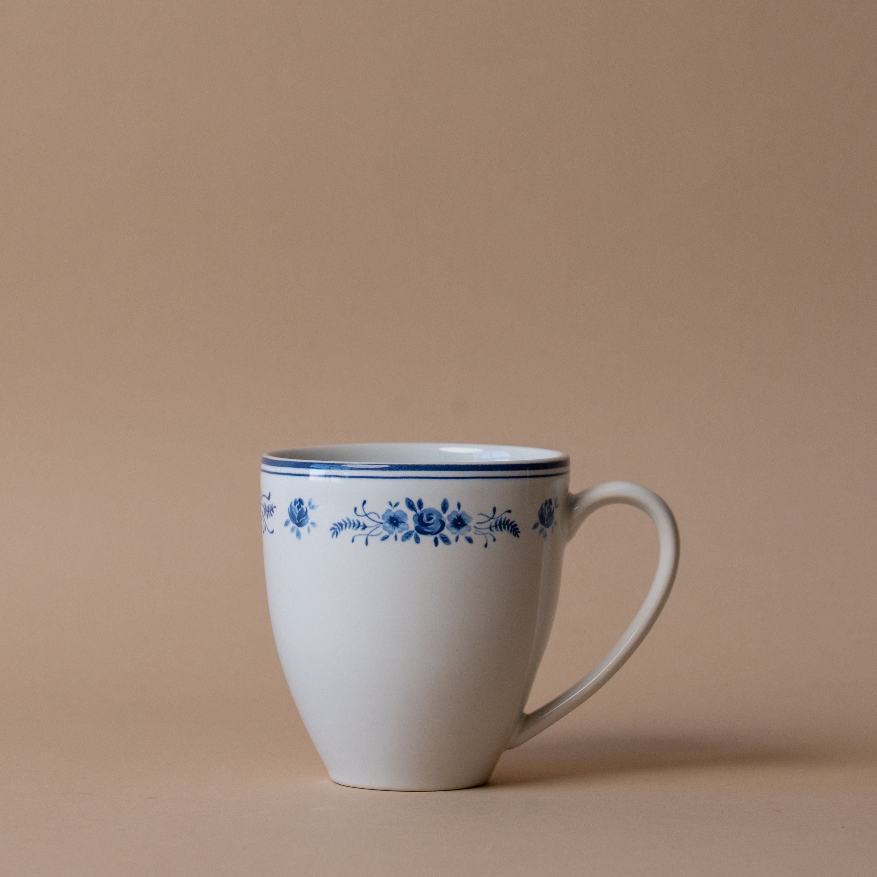 Blue & White Floral Mug dinnerware David Shaw