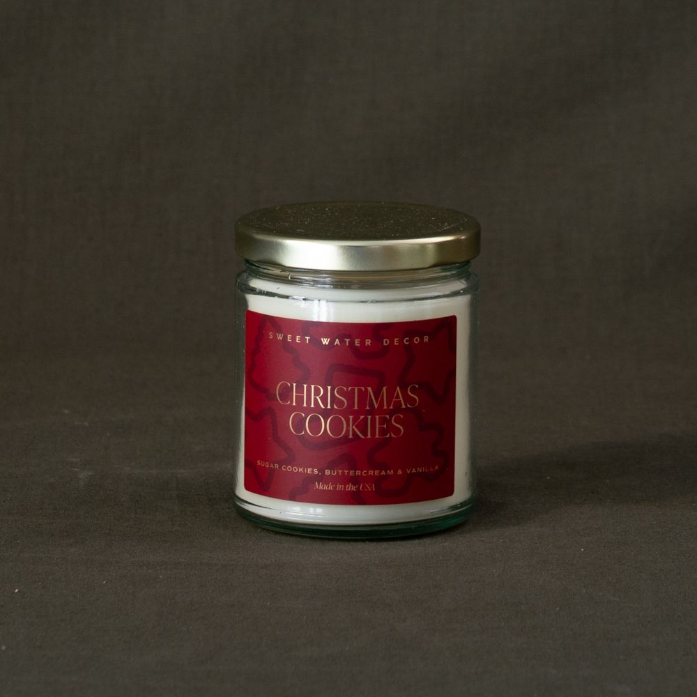 Christmas Cookies Soy Candle CHRISTMAS 2026 Sweet Water Decor (Faire)