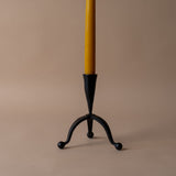 Forged Iron Candle Holder with Feet - Rug & Weave