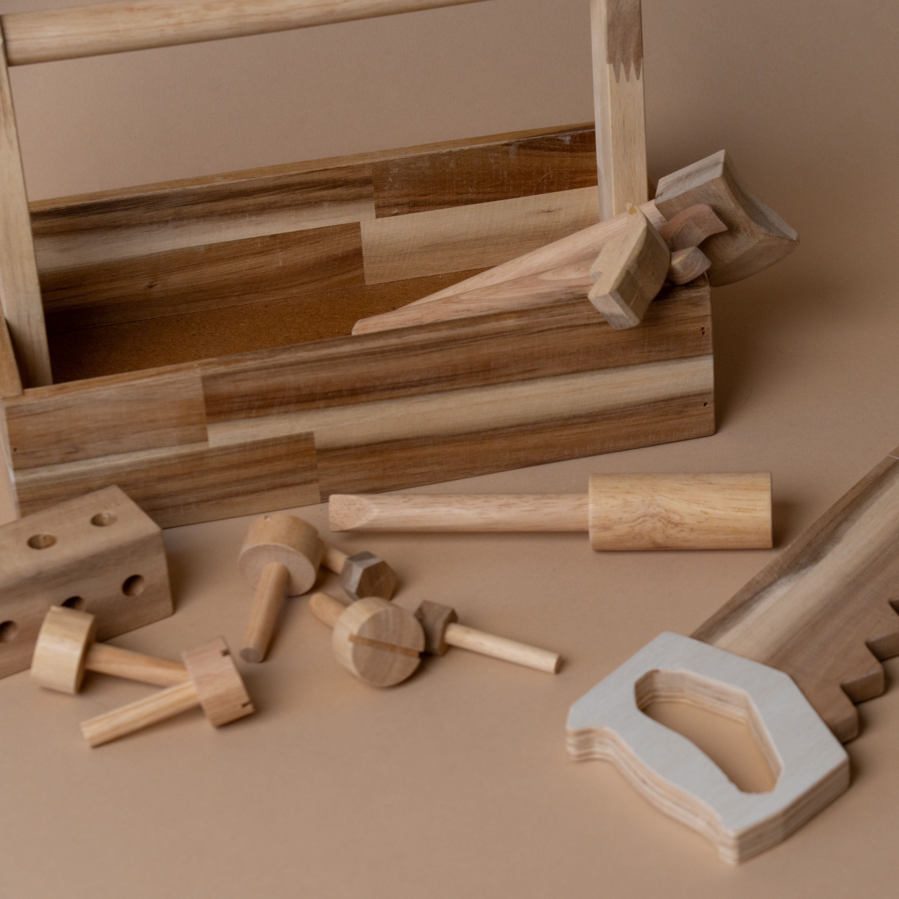 Wooden Tool Play Set – view 2