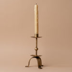 Brushed Gold Finish Tripod Candle Holder candle holder Luxe B Co (Faire)