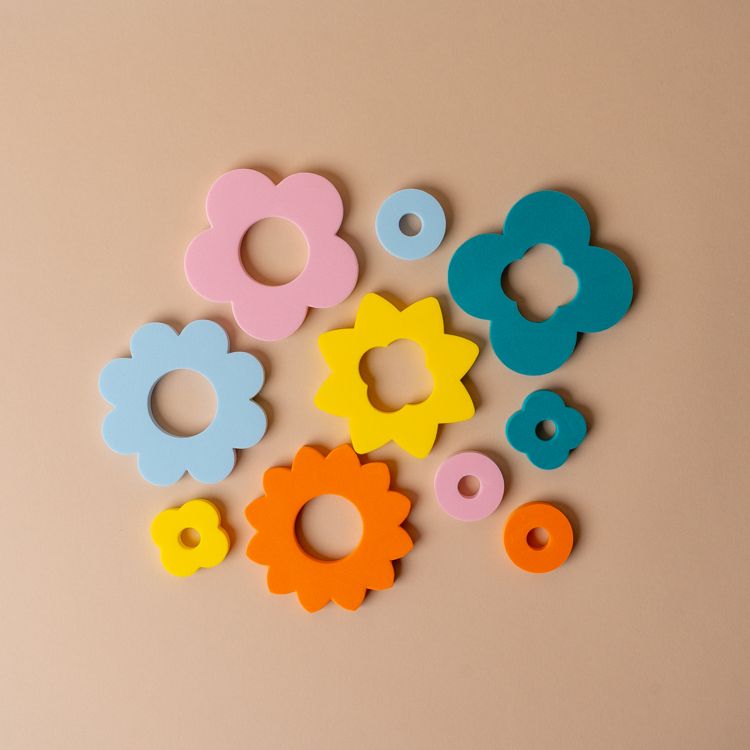 Foam Flower Bath Puzzle FINNBIRD - puzzle FIRE THE IMAGINATION