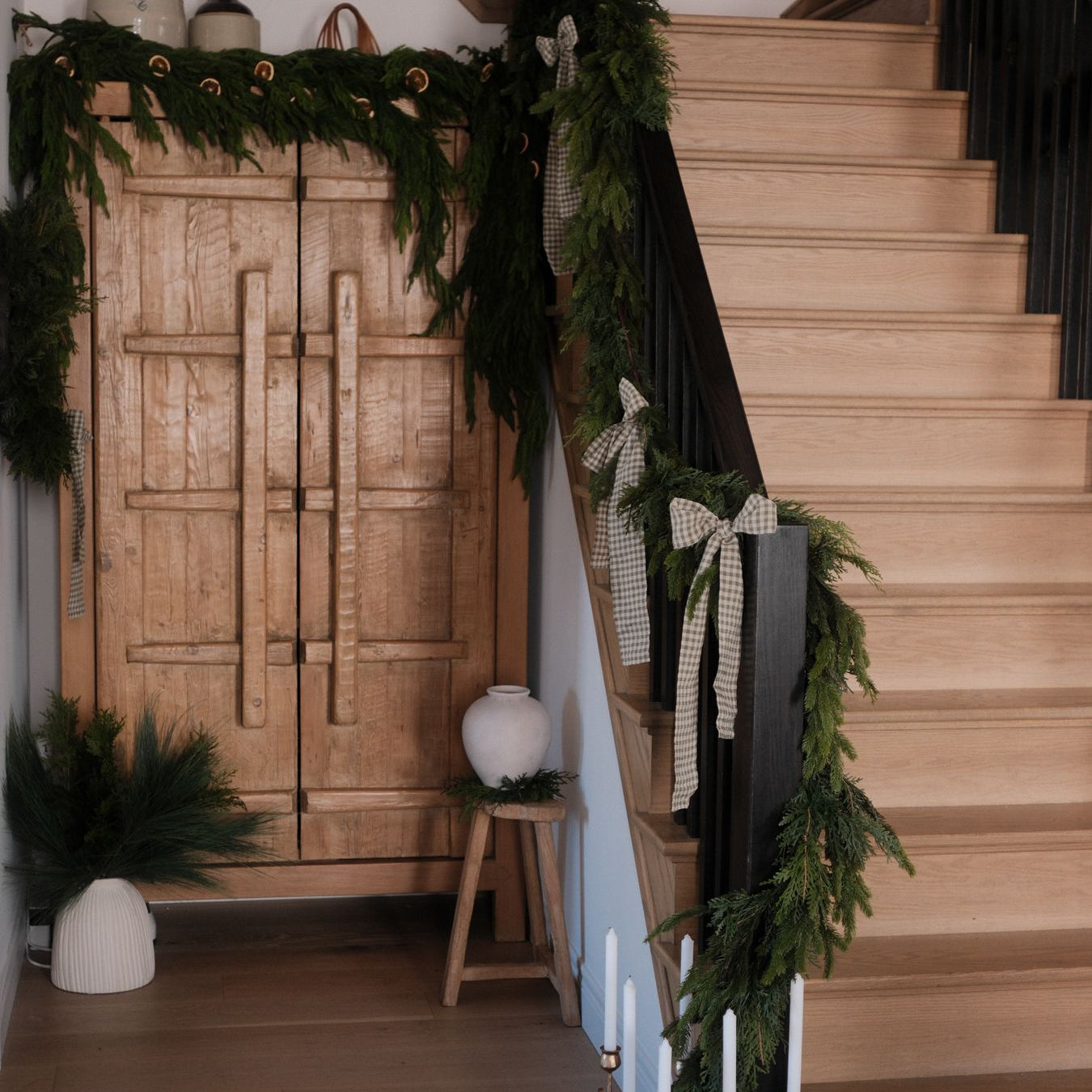 Faux Pine Garland CHRISTMAS 2025 Tri W Imports