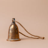 Metal Bell Decoration with Bronze Finish