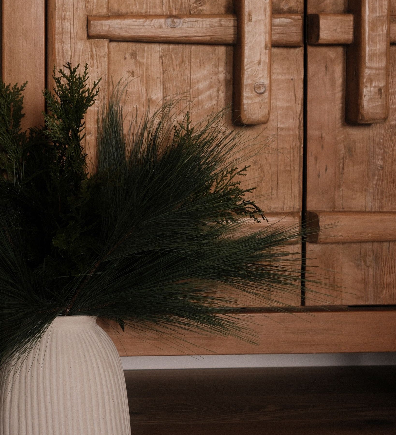 Faux Pine Needle Spray CHRISTMAS 2026 Tri W Imports