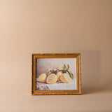"Muted Lemon Citrus" Framed Vintage Inspired Art Print ARTWORK - print Luxe B Co (Faire)