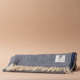 Supersoft Navy Wool Blanket