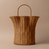 Scallop Rattan Wall Basket