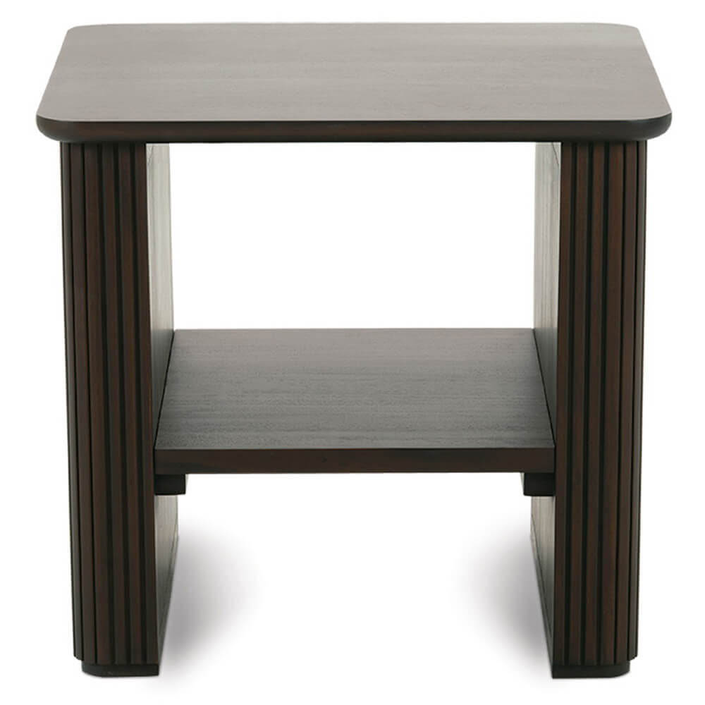 Kindred Square Side Table, Godiva