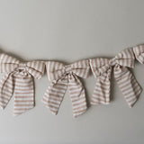 Fabric Bow Garland