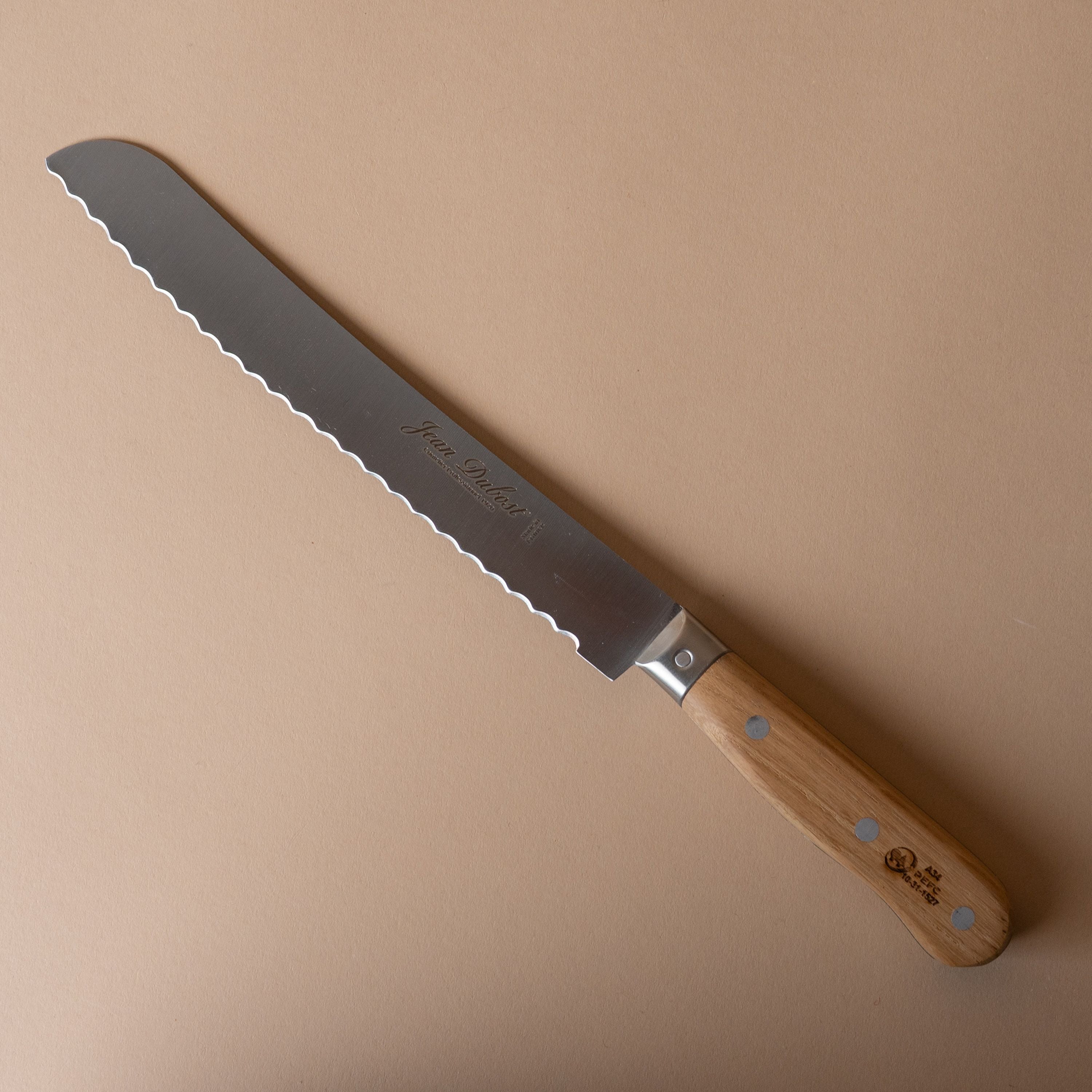 Bread Knife with Oak Handle