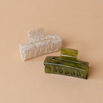 Acetate Half Hair Clip hair accessory Boutique Soha (Faire)