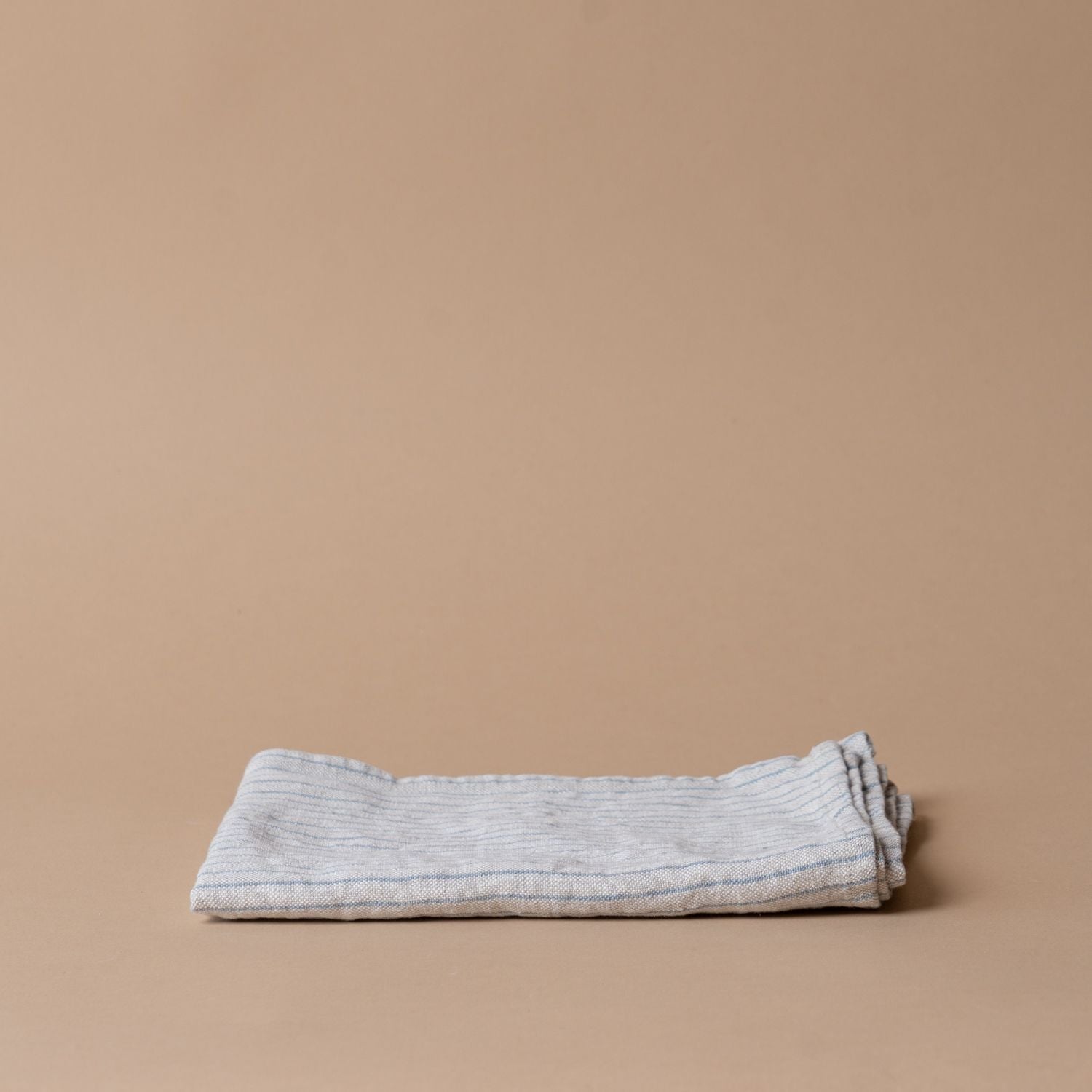 Rustic Linen Pinstripe Tea Towel – view 2