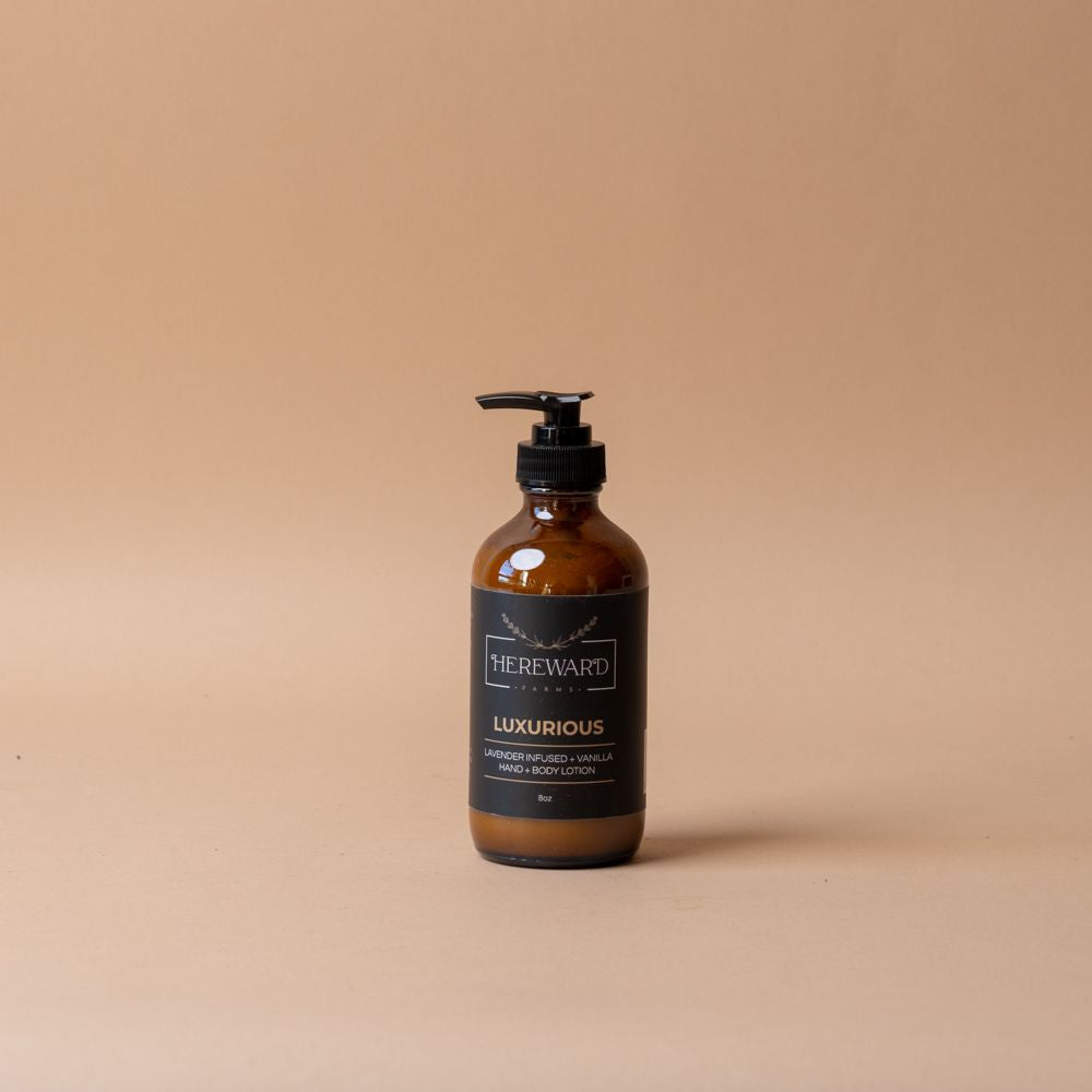 Luxurious Lavender Hand & Body Lotion, Lavender & Vanilla