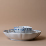 Blue & White Floral Bowl Collection dinnerware David Shaw